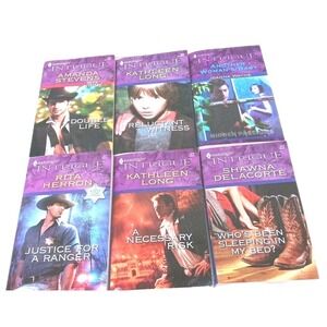 Harlequin Love Inspired Suspense Books Lot of 6 Paperback Books